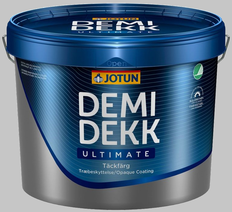 Jotun Demidekk Ultimate Täckfärg RAL 9005 - 10 Liter
