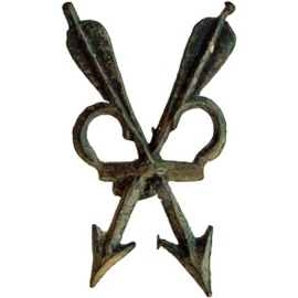 Burgundian arrow badge.