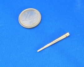 1x aiglet  3mm brass