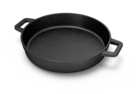 Fry pan cast iron large