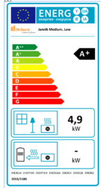 Jannik Medium low/high houtkachel