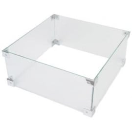Glazen ombouw Cocoon Table Vierkant/Rechthoek klein