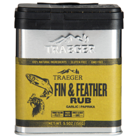 Fin and Feather rub Traeger