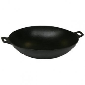 Gietijzeren BBQ Wok