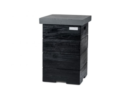 Cocoon Table Teak black Enclosure