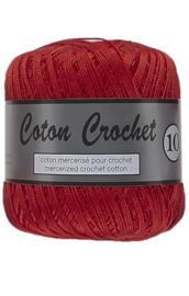 Coton Crochet 10 043  Rood