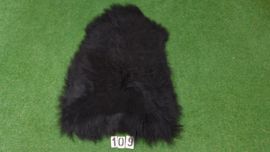 Black Icelandic sheepskin (110 x 70)