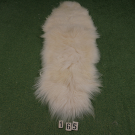 Wit IJslands schapenkleed (Duo) 195 x 65
