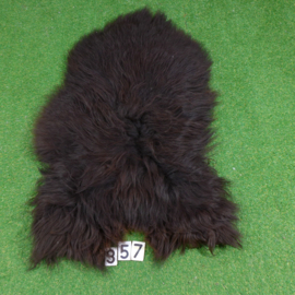 Black Icelandic sheepskin (125 x 75)