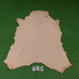 Leer van rendier (creme)  1.50 m² 2 mm dik