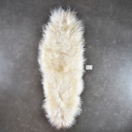 Wit IJslands schapenkleed (Duo) 195 x 65