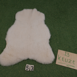 Schapenvacht (B-keuze) 90 x 65  Niet ruilen.