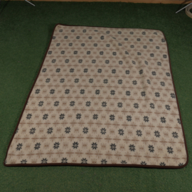 Wool blanket (200 x 150) Snow flake motif