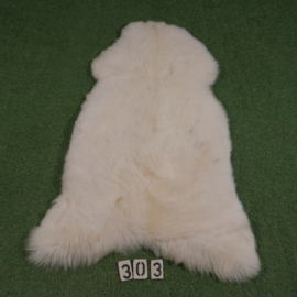 Witte schapenvacht (130 x 80)