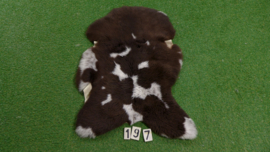 Brown-white spotted sheepskin (100 x 60)