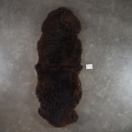 Bruin kortharig schapenkleed (190 x 70 )