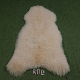 Witte schapenvacht (135 x 80 )