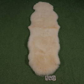 Wit kortharig schapenkleed (Duo) 190 x 60