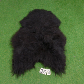 Black Icelandic sheepskin (120 x 80)