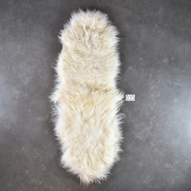 Wit IJslands schapenkleed (Duo) 200 x 70