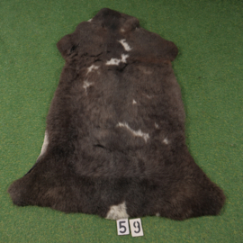 Brown sheepskin (145 x 95)