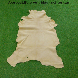 Fallow deer leather (rhabarber) 0.67 m²