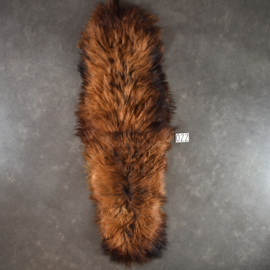 Bruin gemeleerd IJslands schapenkleed (Duo) 210 x 70