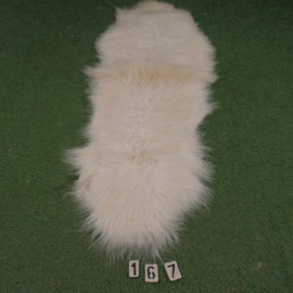 Wit IJslands schapenkleed (Duo) 190 x 65