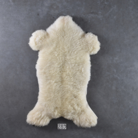 Witte schapenvacht (135 x 90)