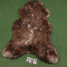 Schapenvacht SUPER DECO (125 x 80 ) Mouflon gekleurd.