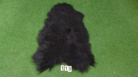 Black Icelandic sheepskin (110 x 70)