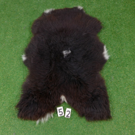 Dark brown sheepskin  (120 x 70)