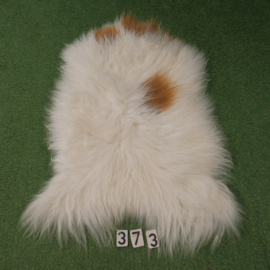 White spotted Icelandic sheepskin (125 x 80)