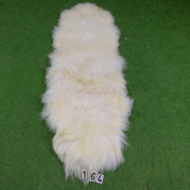 White Icelandic sheep rug (Duo) 210 x 70