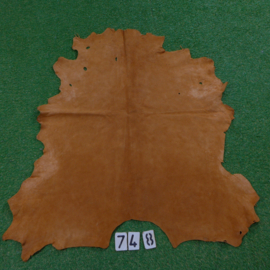 Fallow deer leather (light brown) 1.19 m²
