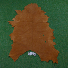 Red deer leather (light brown) 1.56 m²