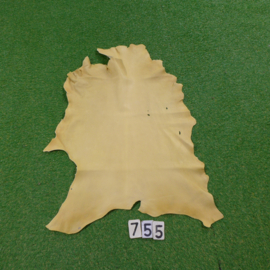 Fallow deer leather (rhabarber) 0.64 m²