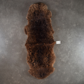 Bruin kortharig schapenkleed (190 x 70 )