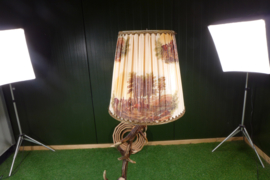 Floor lamp of Red deer antlers (160 cm)