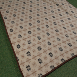 Wool blanket (200 x 150) Snow flake motif