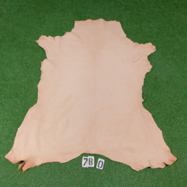 Leer van rendier (creme)  1.44 m² 2 mm dik