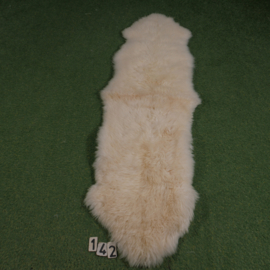Wit kortharig schapenkleed (Duo) 200 x 60