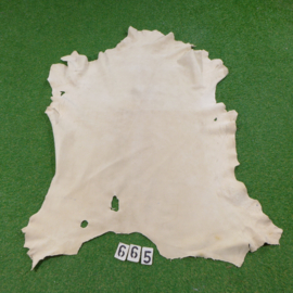Red deer leather (white) 1.55 m²