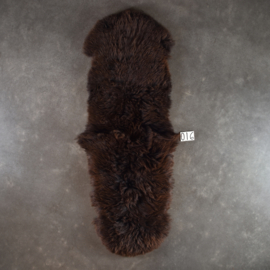Bruin kortharig schapenkleed (195 x 70 )