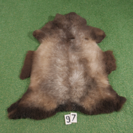 Brown sheepskin (110 x 90)