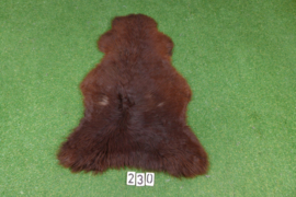 Red brown sheepskin (120 x 80)