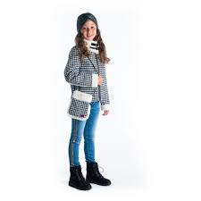 Hippe winterjas van Bnosy maat 122/128