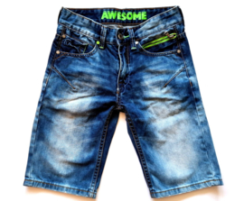 Stoere korte broek van Awesome maat 134/140