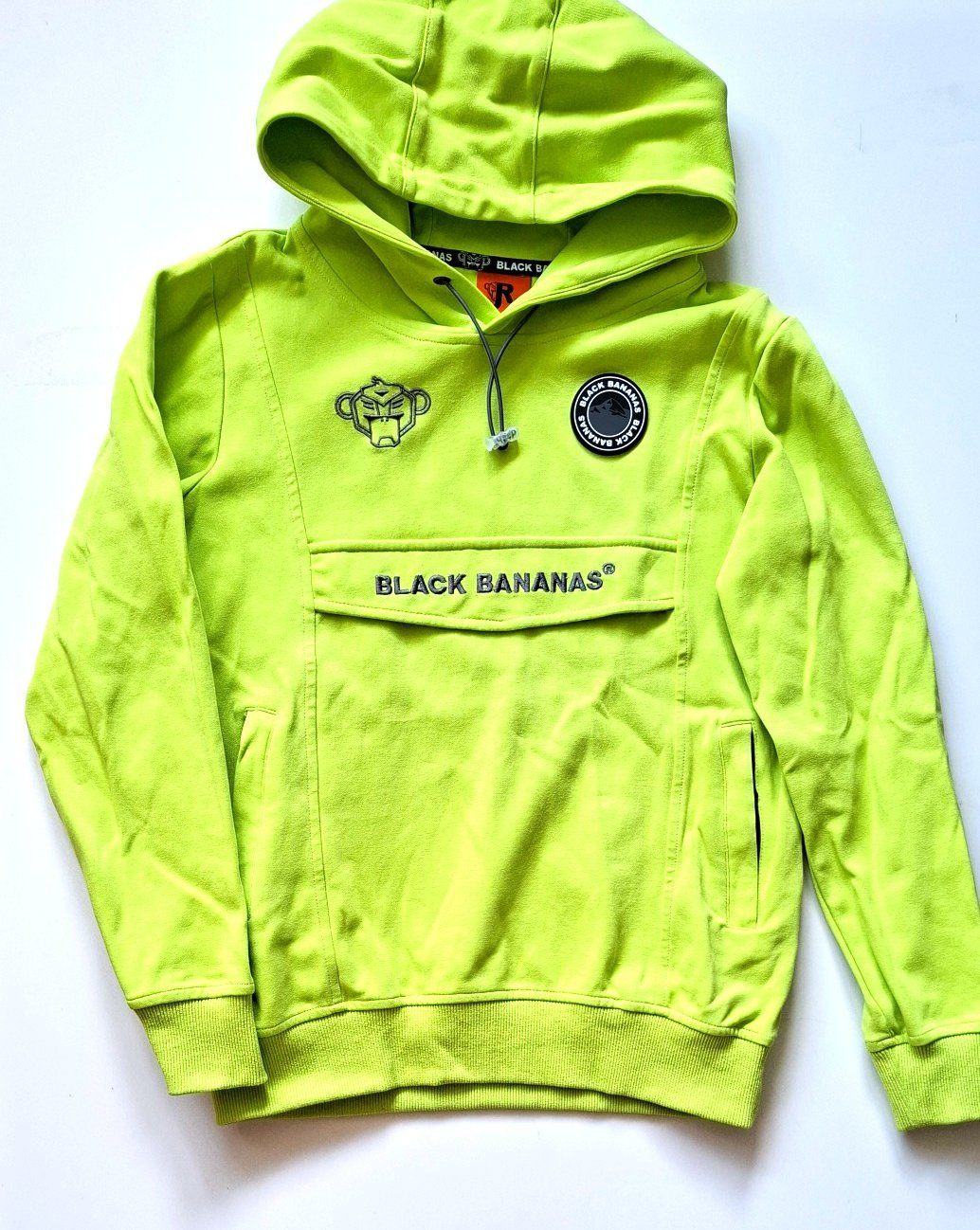 Stoere hoody van Black Bananas maat 164