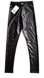 Hippe leather look legging maat 164